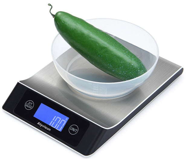 High Accuracy Digital Kitchen Food Scale, 10kg Capacity, 1g Precision, LCD Display, Home Use Nutrition Weight Measuring Scale