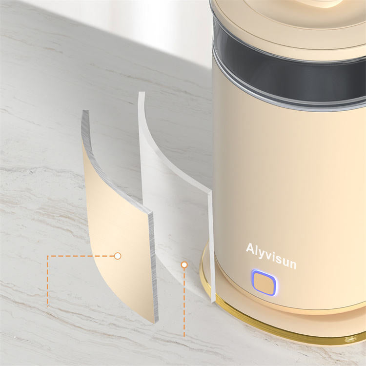 Modern High Quality Grey Stainless Steel Electric Kettle for Boiling Water Temperature Control Warm Keeping Household Outdoor