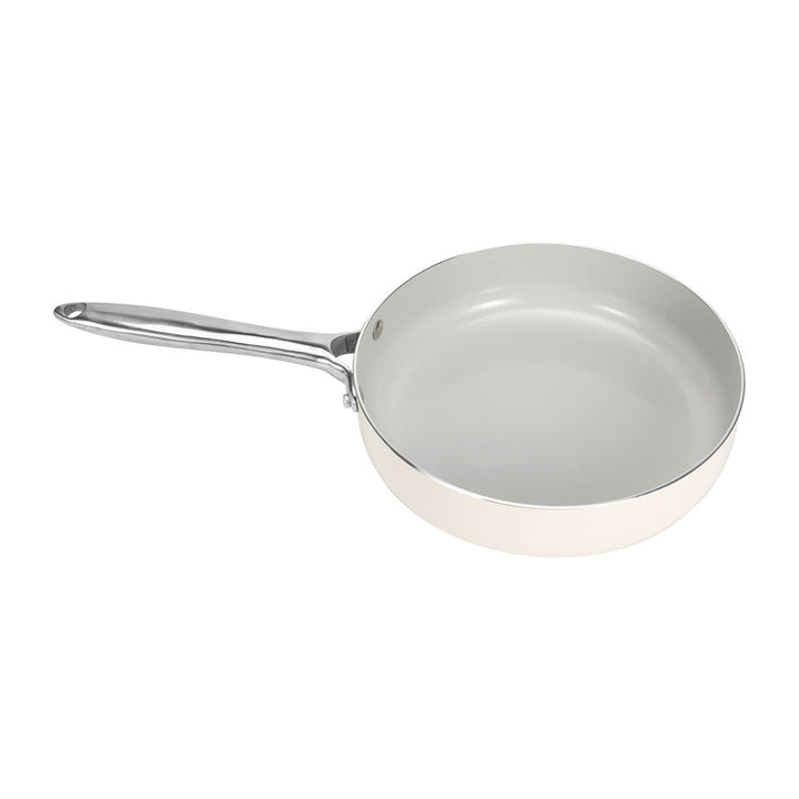 Kitchenware 26cm Non Stick Fry Pan Beige Frying Pan