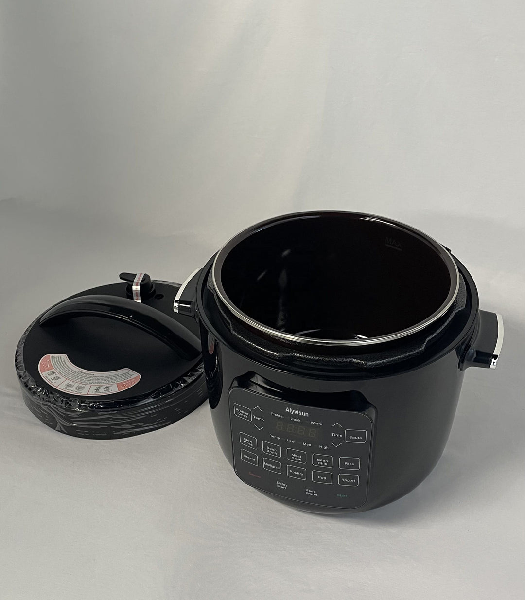 6L Electric Stainless Steel Pressure Cooker – 1000W Multifunction Cooker, 110–240V for Household, Outdoor & Hotel Use