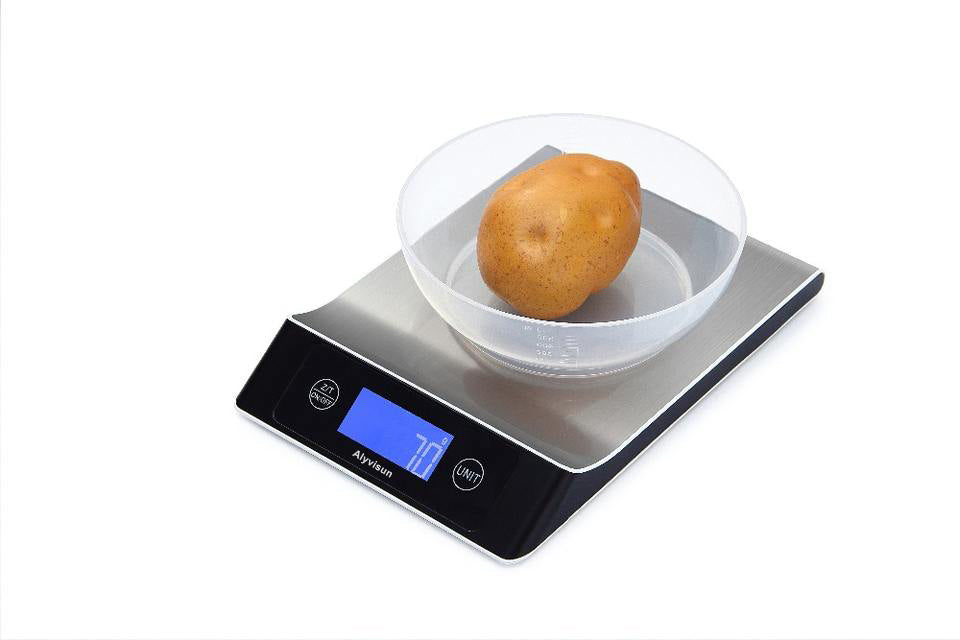 High Accuracy Digital Kitchen Food Scale, 10kg Capacity, 1g Precision, LCD Display, Home Use Nutrition Weight Measuring Scale