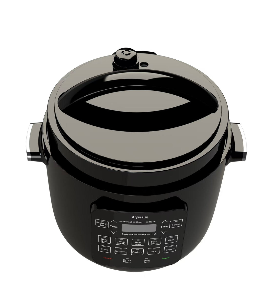 6L Electric Stainless Steel Pressure Cooker – 1000W Multifunction Cooker, 110–240V for Household, Outdoor & Hotel Use