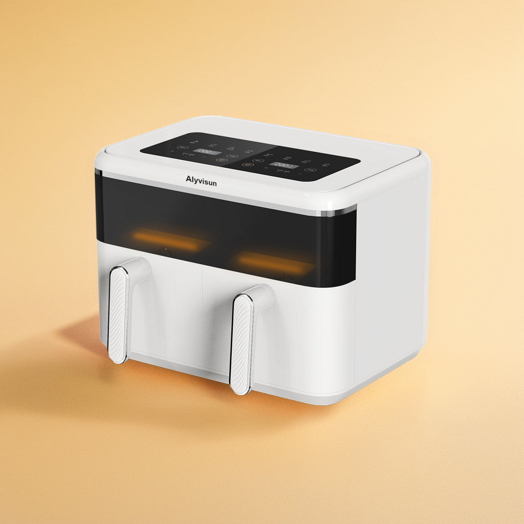 8-Quart 8-in-1 Dual-Basket Air Fryer – Quick & Easy Meals with Independent Frying Baskets