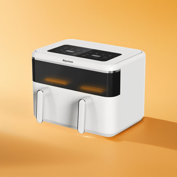 8-Quart 8-in-1 Dual-Basket Air Fryer – Quick & Easy Meals with Independent Frying Baskets