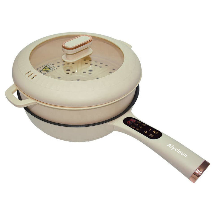 Household Electric Wok Integrated Multi-functional Wok Electric Cooking Pot Non-stick Kitchen Small Appliances