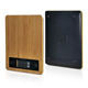 Natural Bamboo Electronic Fruit Food Weighing Scale for Kitchen Cooking