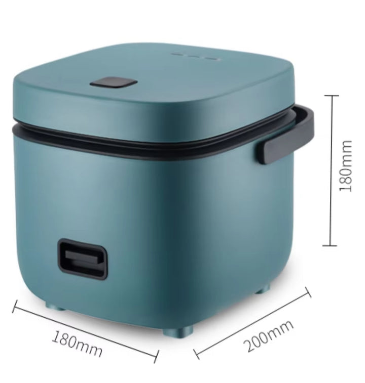 1.2L Non-Stick Rice Cooker – Small Electric Cooker with Non-Stick Inner Pot for Home Kitchen Use