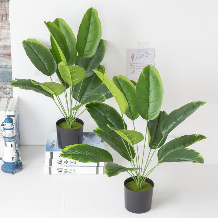 Fake Plants, Decorative Indoor Artificial Plant, Faux Plant Palm Tree for Home Office Decor Indoor Outdoor (1 Pack)