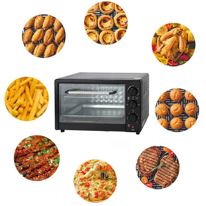 Kitchen Appliances Portable Large Size Digital Convection Bread Home Bakery Electric Cooker Baking Pizza Electric Mini Oven