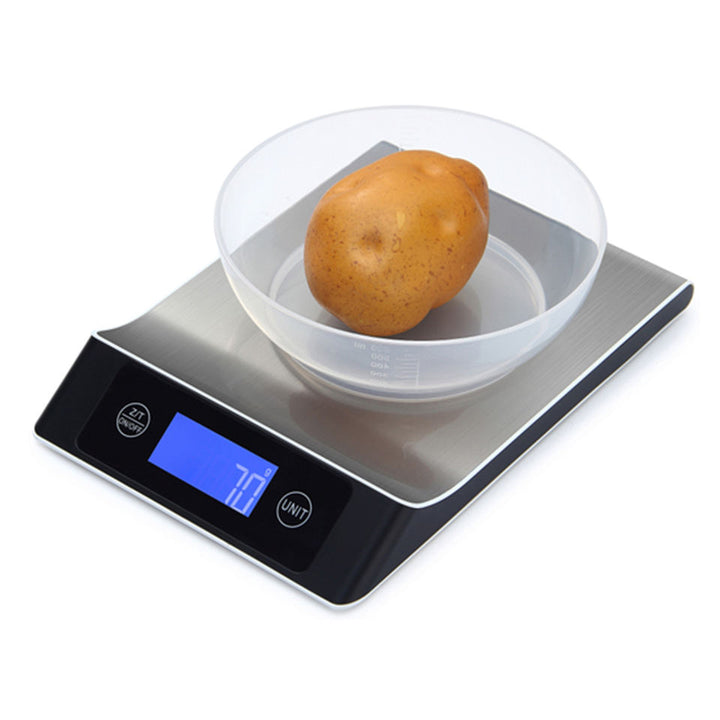 High Accuracy Digital Kitchen Food Scale, 10kg Capacity, 1g Precision, LCD Display, Home Use Nutrition Weight Measuring Scale