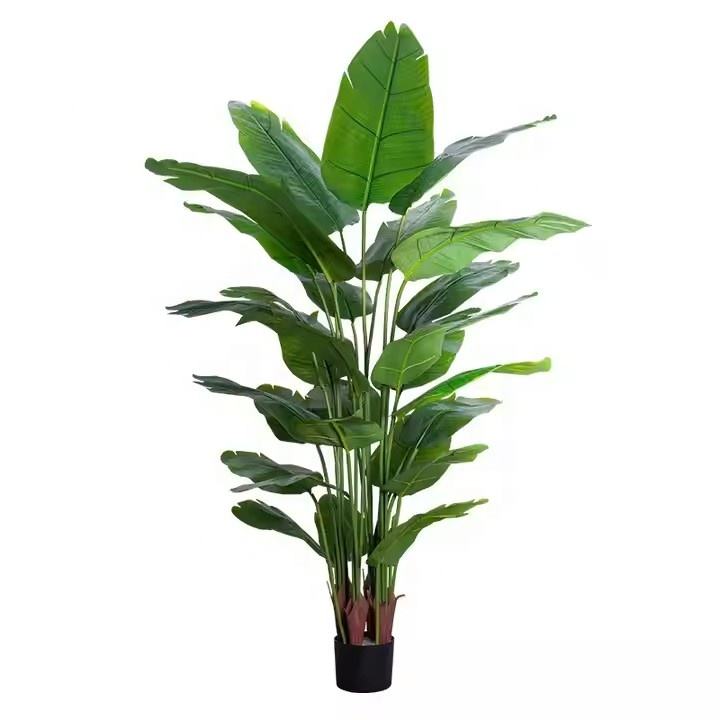 Green Leaf Plant Greenery Artificial Plants Artificial Palm Tree for Indoor Room Home Hotel Decorative