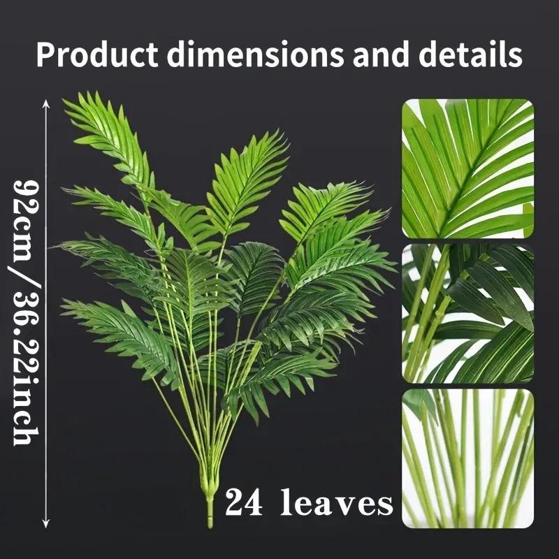 Artificial Plants in Pots Large Fake Tree Floor Faux Tropical Plants Decorative Greenry House Potted Tall for Home Office Living Room Decor Indoor Garden Outdoor