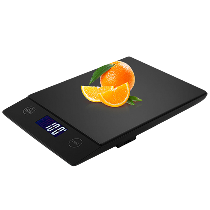 15 KG Lcd Logo Tempered Glass Rechargeable Electronic Kitchen Scale Digital Weighing Scale for Food