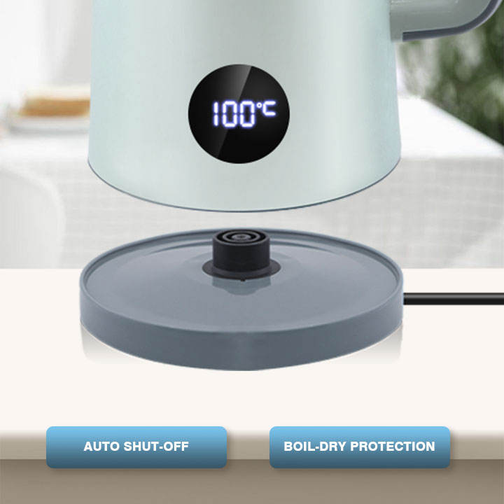 2L 1500w Stainless Steel Boiling Water Kettle Health Digital Electric Kettle