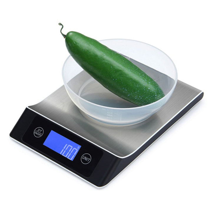 High Accuracy Digital Kitchen Food Scale, 10kg Capacity, 1g Precision, LCD Display, Home Use Nutrition Weight Measuring Scale