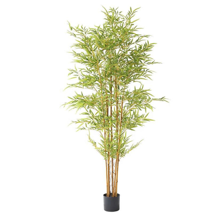 High Quality Simulation Plant Plastic Material Interior Decoration Bonsai Aesthetic Room Decor Bamboo Basin