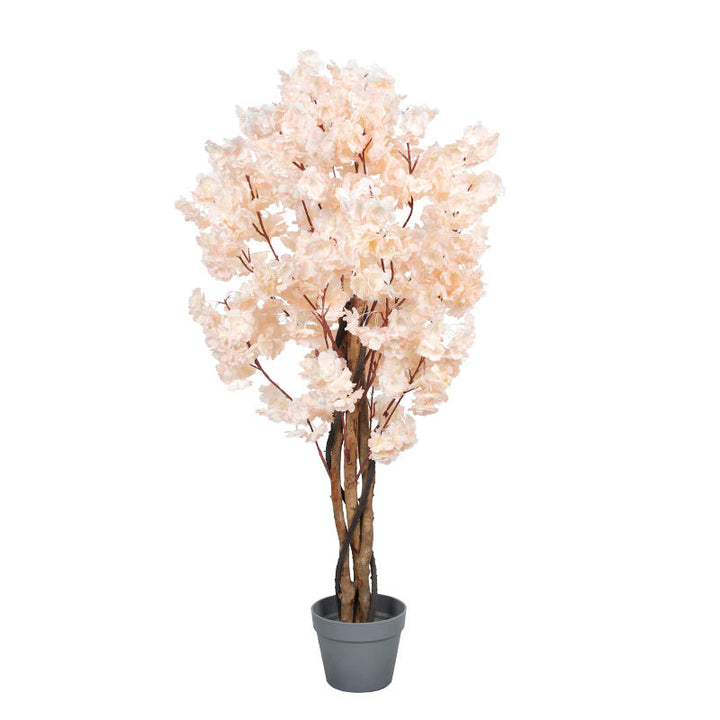 Outdoor Decoration Factory Supplier Bonsai Artificial Large Cherry Blossom Tree(Champagne)