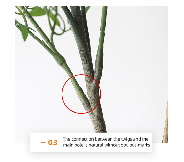 High Quality Indoor Decoration Green Plant Home Hotel Artificial Plants Nandina Fake Tree Artificial Trees