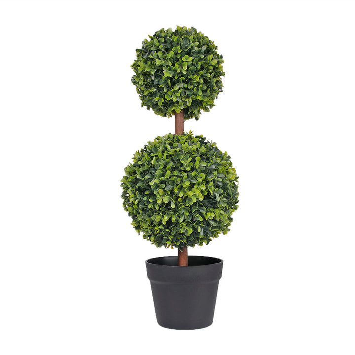 Garden Wedding Supplies Faux Boxwood Topiary Ball Artificial Bonsai Tree for Outdoor Decoration
