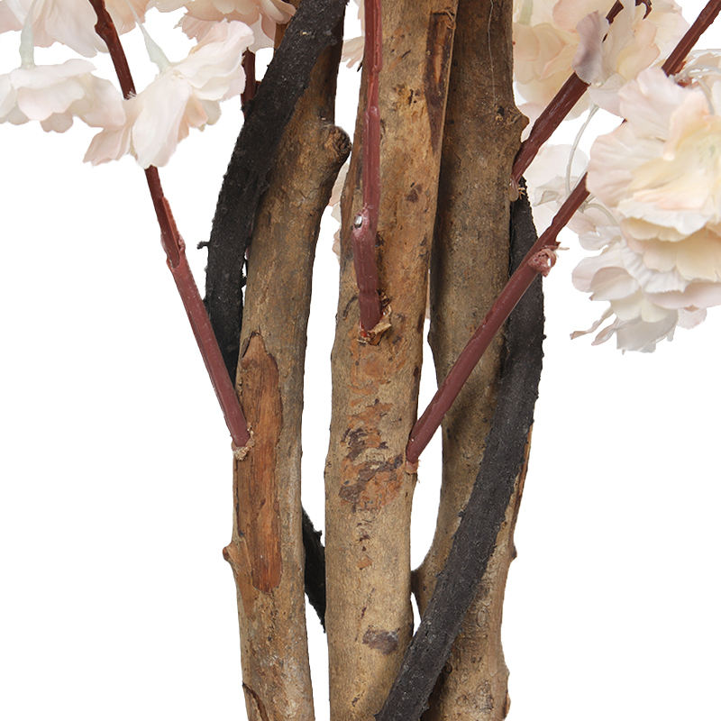 Outdoor Decoration Factory Supplier Bonsai Artificial Large Cherry Blossom Tree(Champagne)
