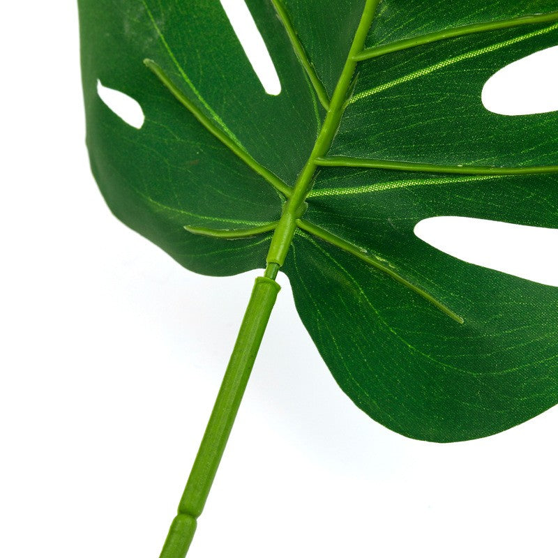 Faux Artificial Monstera Plant Without Potted Real Looking Vivid Artificial Turtle Tree for Home Events Decoration