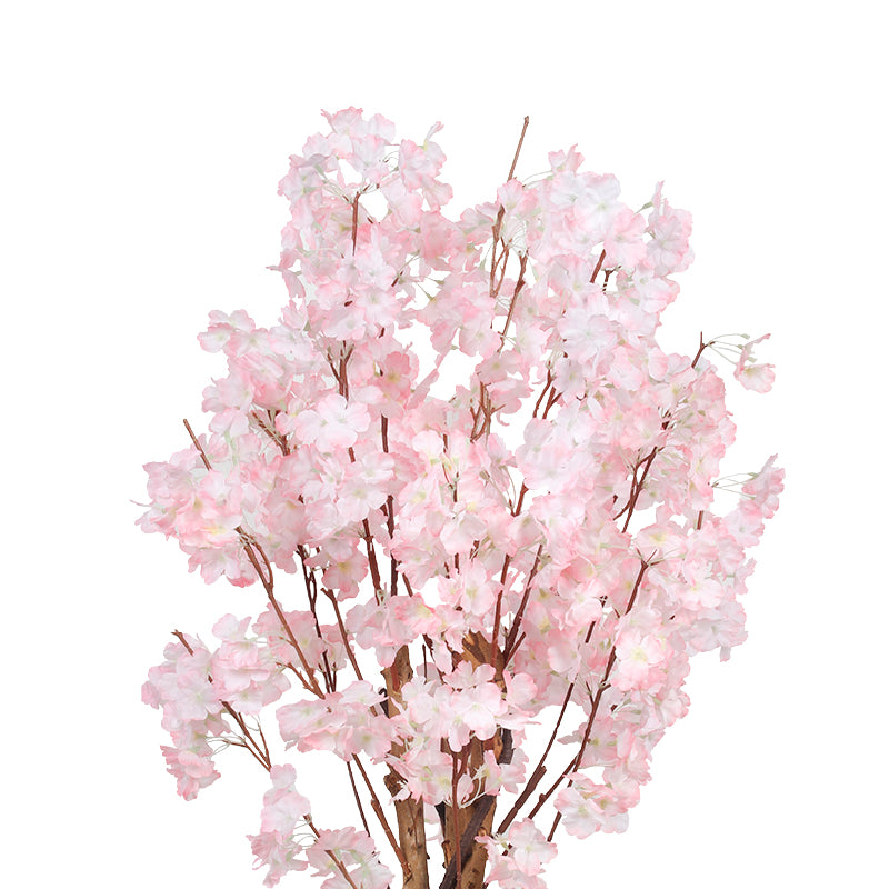 Outdoor Decoration Factory Supplier Bonsai Artificial Large Cherry Blossom Tree(Pink)