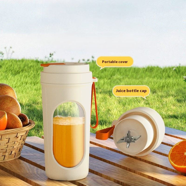 Portable Blender USB Rechargeable Shake Smoothie Fruit Juicer Cup Wireless Travel Outdoor Sports Smoothie Blender Cup