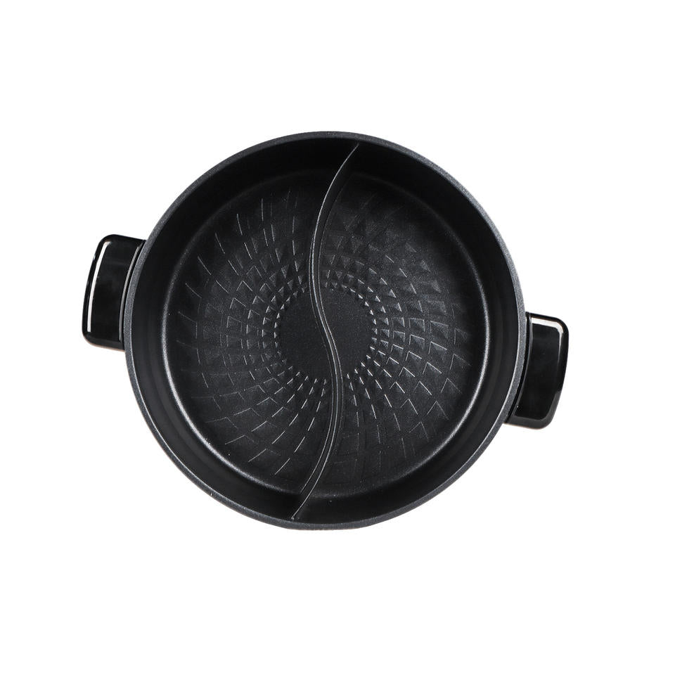 Electric Kitchen Appliance All in One Multifunction Double Flavor Non Stick Hot Pot for Household Kitchen
