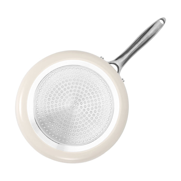 Kitchenware 26cm Non Stick Fry Pan Beige Frying Pan