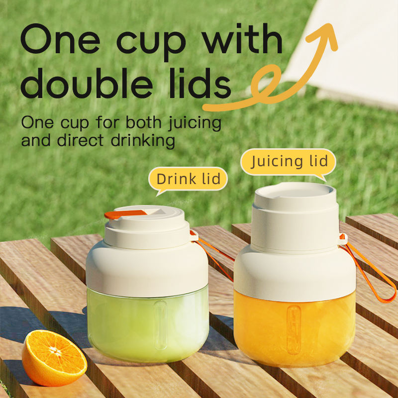 Compact Portable Juicer 850ml Multi-functional 12-blade Efficient and Quick Smoothie and Milkshake Blender Cup