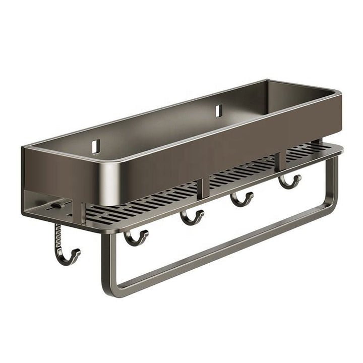 Suction Cup Space Storage Rack square Basket Wall Hanging Kitchen Toilet Washroom Wash Station Shower Room Storage Rack