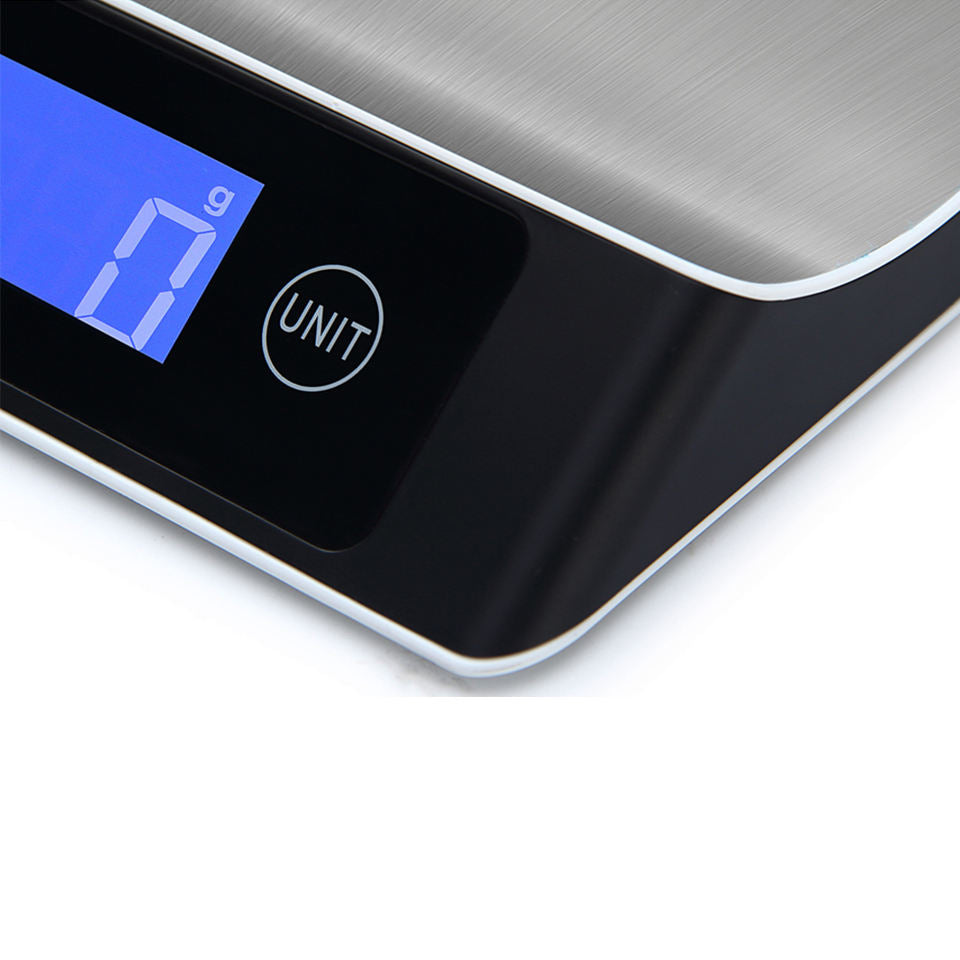 High Accuracy Digital Kitchen Food Scale, 10kg Capacity, 1g Precision, LCD Display, Home Use Nutrition Weight Measuring Scale