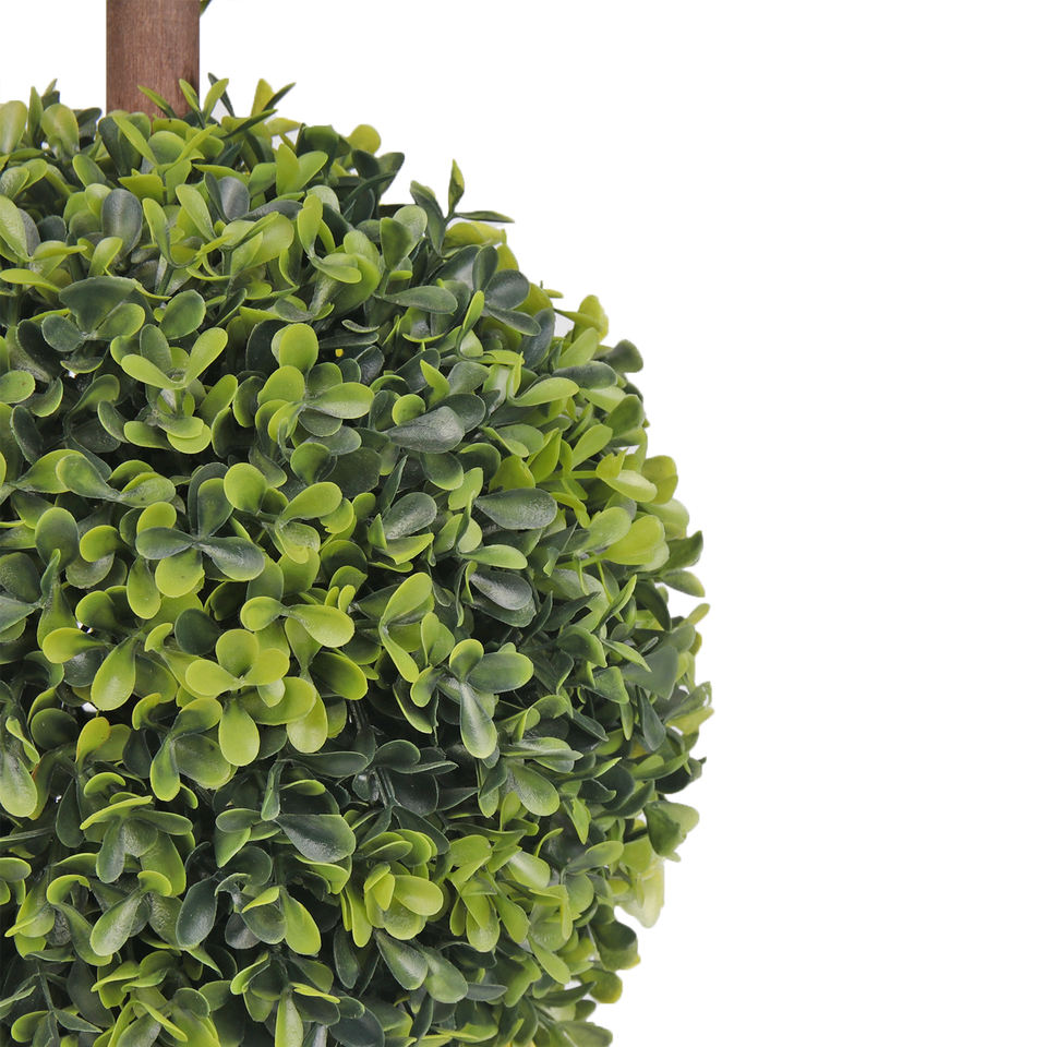 Garden Wedding Supplies Faux Boxwood Topiary Ball Artificial Bonsai Tree for Outdoor Decoration