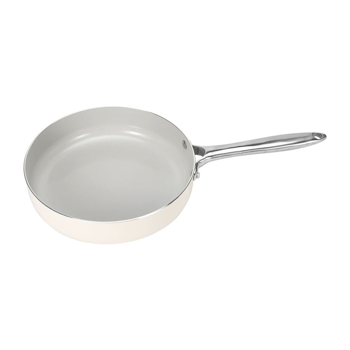 Kitchenware 26cm Non Stick Fry Pan Beige Frying Pan