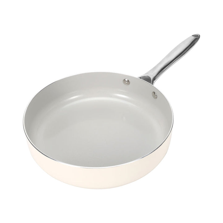 Kitchenware 26cm Non Stick Fry Pan Beige Frying Pan