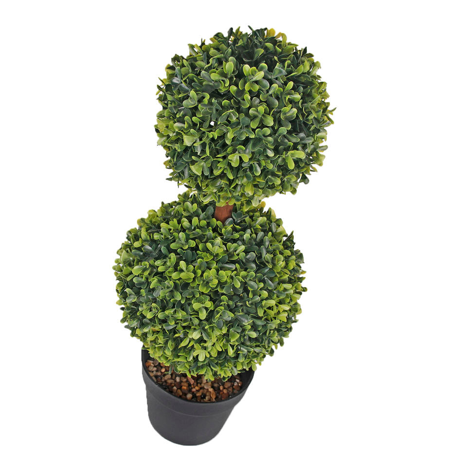 Garden Wedding Supplies Faux Boxwood Topiary Ball Artificial Bonsai Tree for Outdoor Decoration