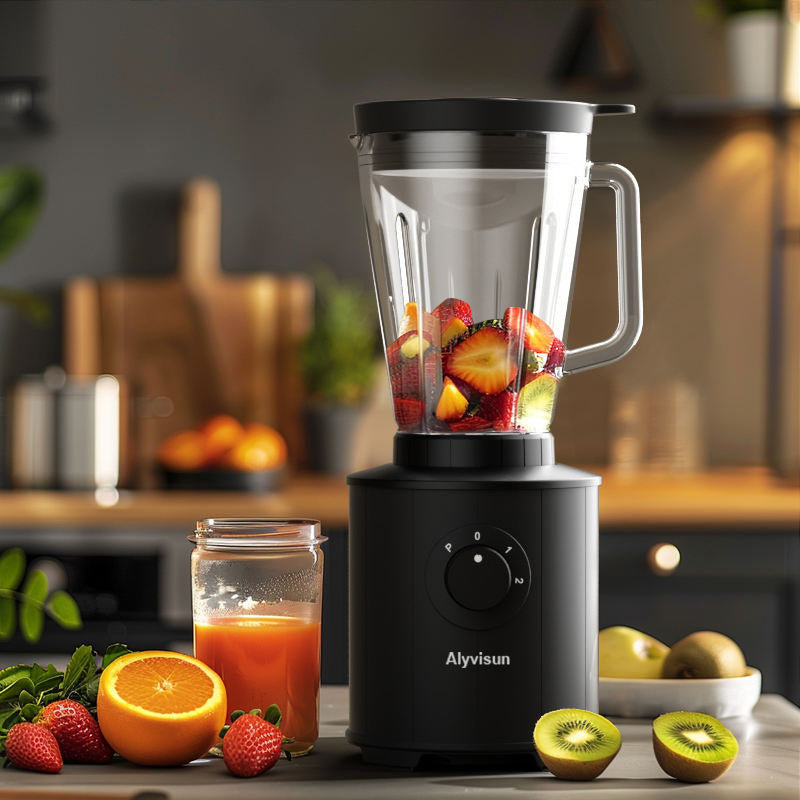 High Performance Aluminium Mixed Fruits Vegetables High Speed Electric Blender for Household