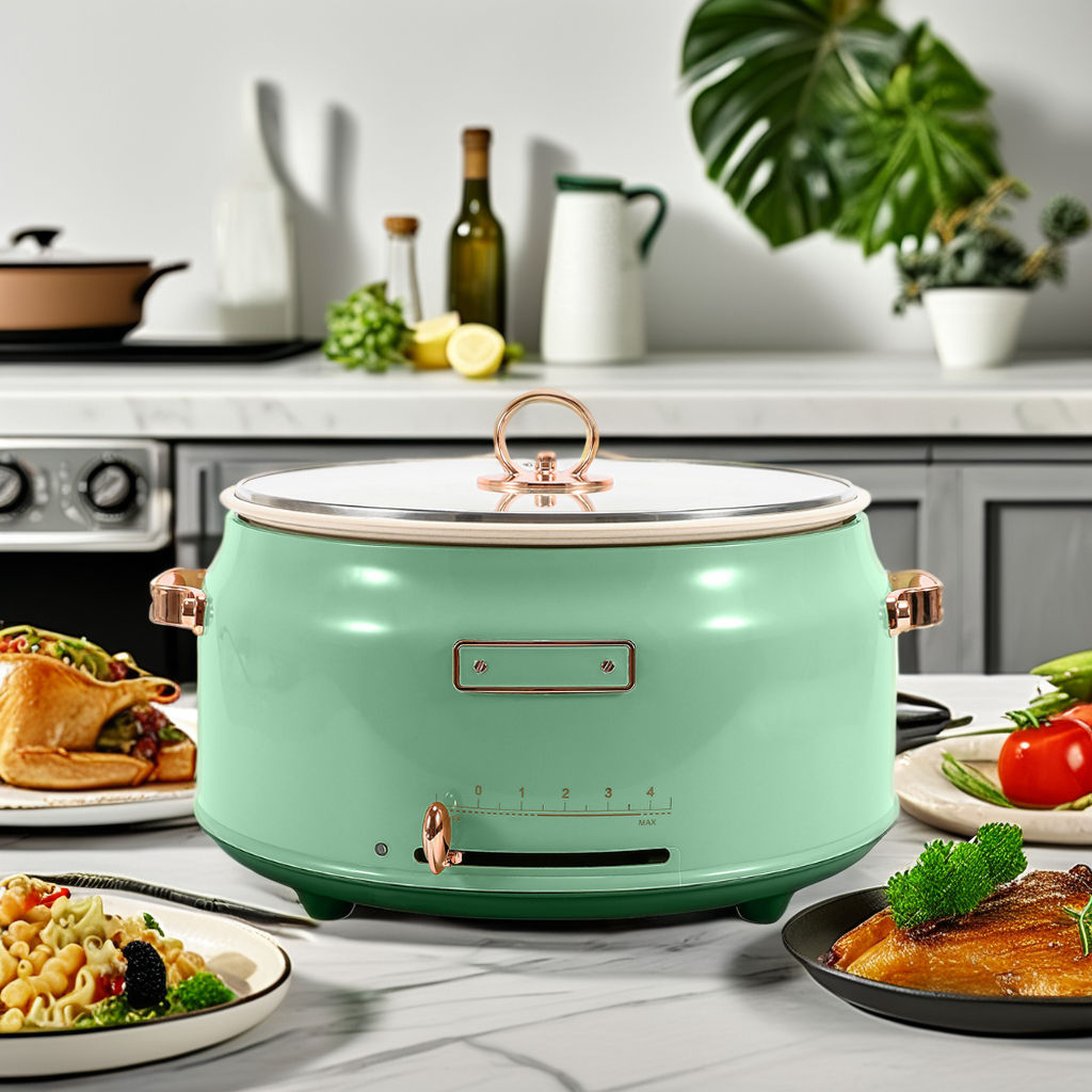 5L Big Capacity l Electric Multifunctional Hot Pot Electric Skillet Soup Cooker Multifunctional Electric Cooking Pot