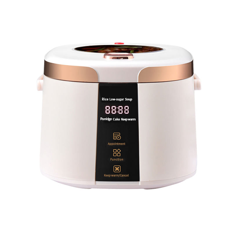 Visible Rice Cooking Appliances 3L~5L Smart Mini Electric Rice Cookers Portable Travel Visible Rice Cooker