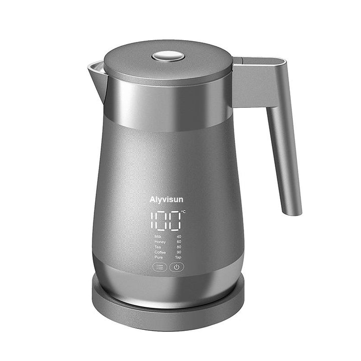 1.7L Retro Digital Electric Kettle – Stainless Steel Smart Tea Kettle with Temperature Control for Boiling Water