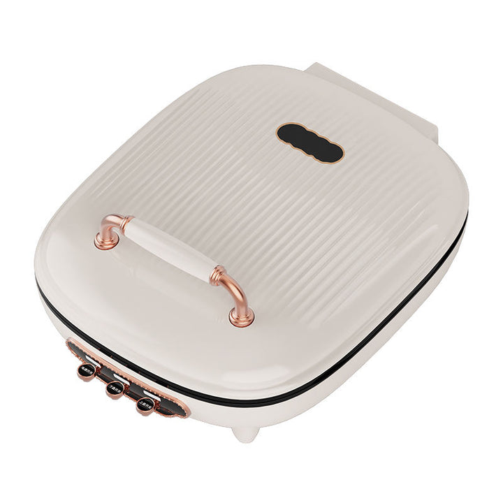 Small Kitchen Electric Pot – Multifunctional Cooking Appliance, Countertop Pizza Oven & Electric Pancake Maker with Non-Stick Plate, Anti-Scald Handle, Easy to Clean for Home or Pizzeria Use