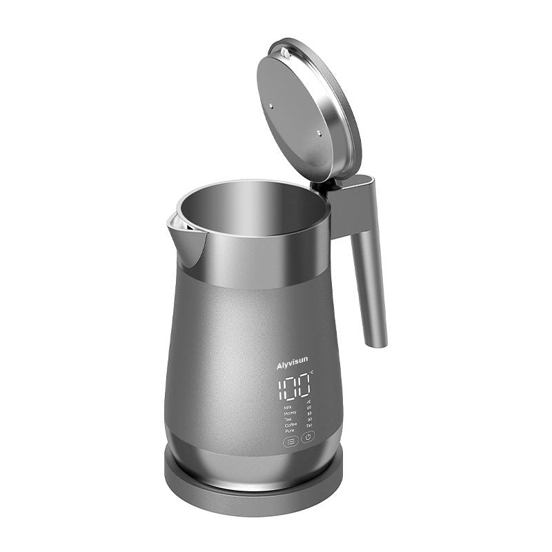 1.7L Retro Digital Electric Kettle – Stainless Steel Smart Tea Kettle with Temperature Control for Boiling Water