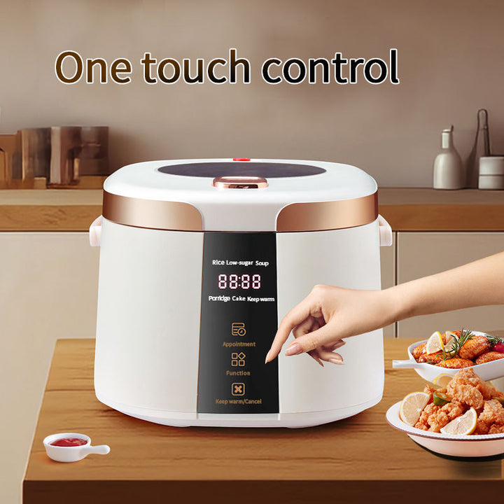 Visible Rice Cooking Appliances 3L~5L Smart Mini Electric Rice Cookers Portable Travel Visible Rice Cooker