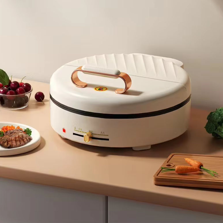 4L Electric Pizza Maker & Countertop Oven – 1200W Non-Stick Cooking Plates for Pizza, Quesadillas, Omelettes & More, Perfect for Home Use