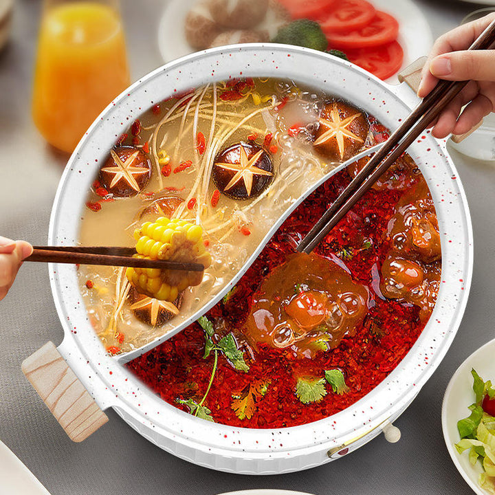 Multi-Functional Detachable Electric Hot Pot – Non-Stick Soup Pot Set for Versatile Cooking