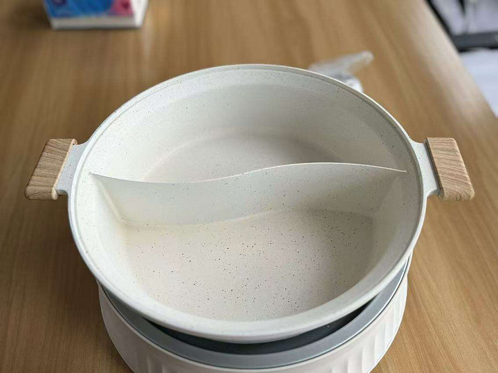 Multi-Functional Detachable Electric Hot Pot – Non-Stick Soup Pot Set for Versatile Cooking