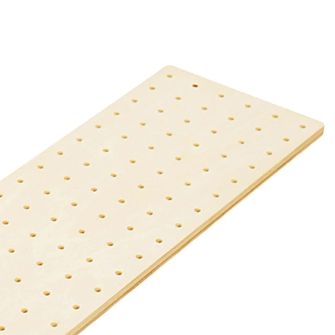 Wood Pegboard Drawer Organizer Plate Holder Sturdy Organization Kitchen Drawer Plate Organizer for Bowls Pot Dishes Tableware