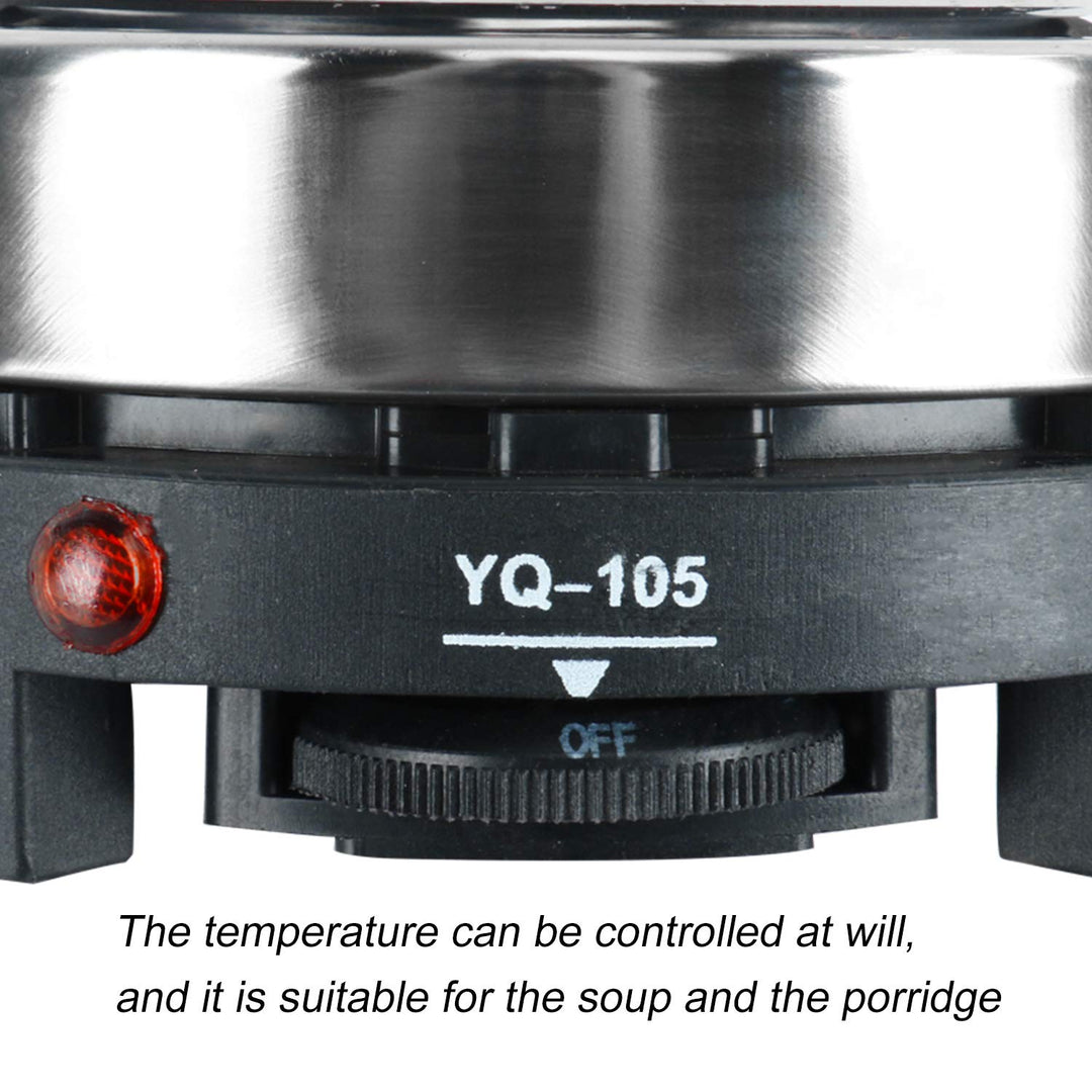 500W Small Hot Plate Mini Hot Plate, Small Electric Hot Plate, Mini Stove Electric Portable Countertop 5.5" Mini Hot Plate Multifunctional Home Coffee Tea Water Moka Pot Heater 110V