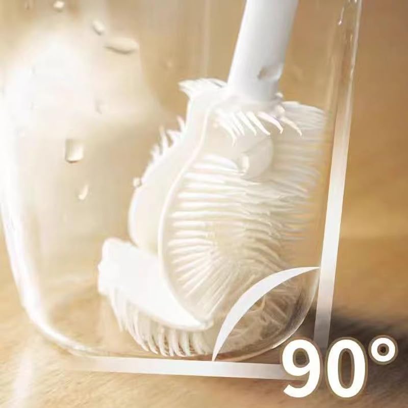 Silicone Cup Brush Cup Scrubber Glass Cleaner Bottle Glass Cup Cleaning Brush