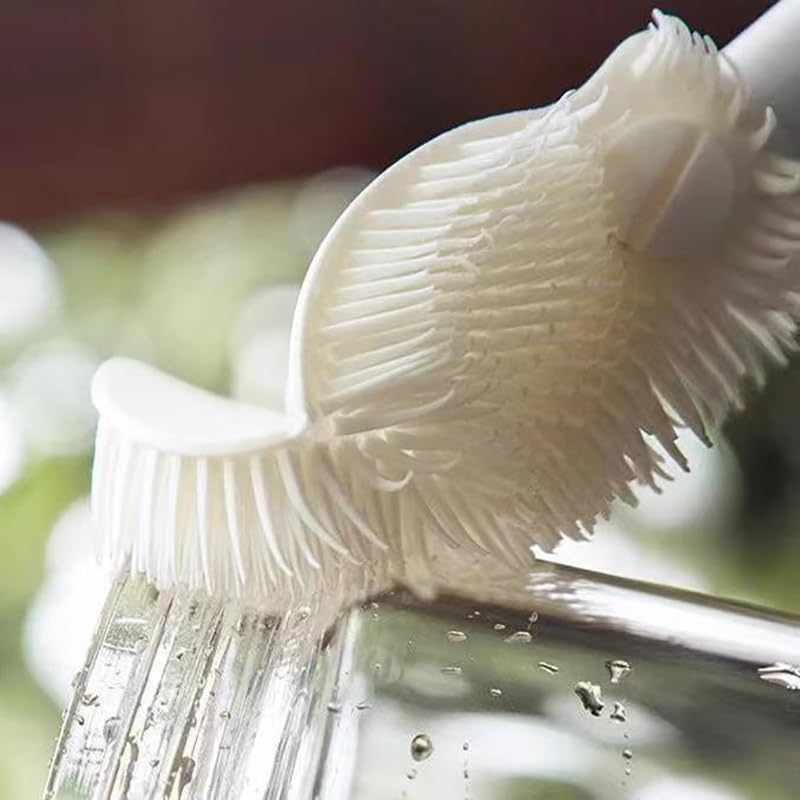 Silicone Cup Brush Cup Scrubber Glass Cleaner Bottle Glass Cup Cleaning Brush